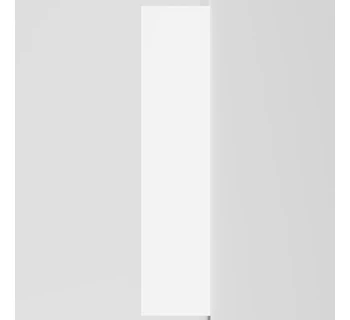 Шкаф-пенал подвесной Vod-ok Аурум 40 цвет белая эмаль матовая левый