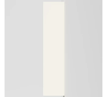 Шкаф-пенал подвесной Vod-ok Аурум 40 цвет светлая слоновая кость матовый левый