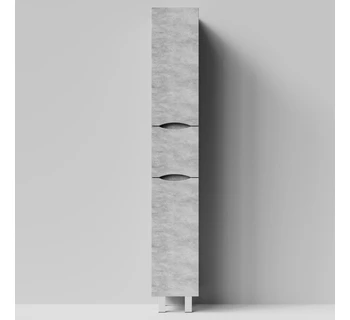Шкаф-пенал напольный Vod-ok Лайт 30 цвет горный камень левый
