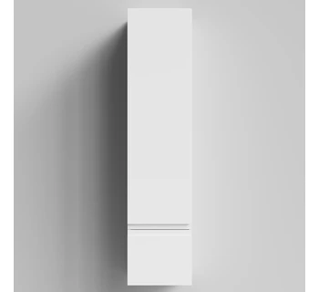 Шкаф-пенал подвесной Vod-ok Салли 35 цвет белый правый
