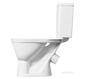 Унитаз напольный Santek Уно 1WH501613 с сиденьем полипропилен