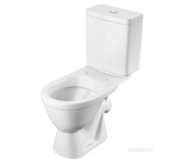 Унитаз напольный Santek Уно 1WH501613 с сиденьем полипропилен