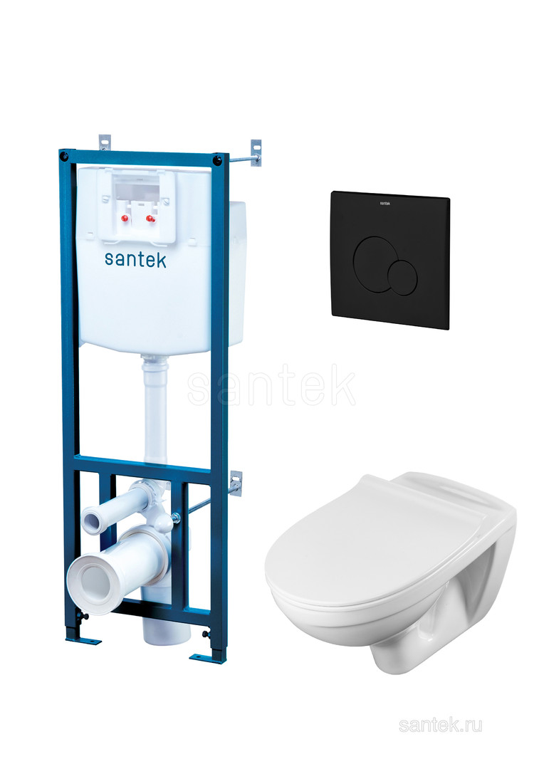 Комплект Santek Бореаль 1WH501775 унитаз инсталляция сиденье микролифт панель