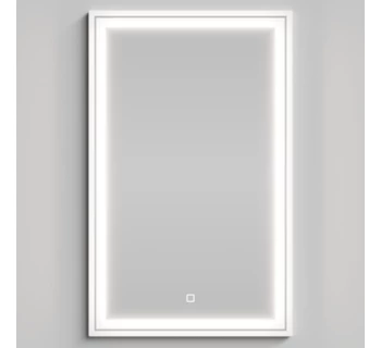 Зеркало Vod-ok Лайт 50 цвет белый глянец