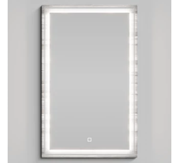 Зеркало Vod-ok Лайт 50 цвет лиственница структурная контрастно-серая