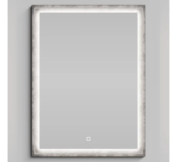 Зеркало Vod-ok Лайт 60 цвет серый камень
