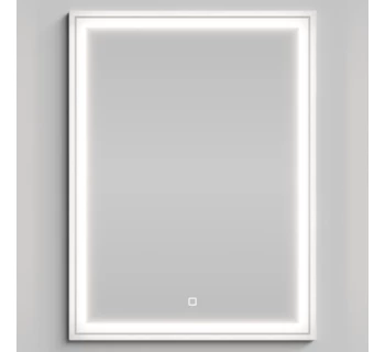 Зеркало Vod-ok Лайт 60цвет белый камень