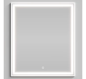 Зеркало Vod-ok Лайт 70 цвет белый глянец