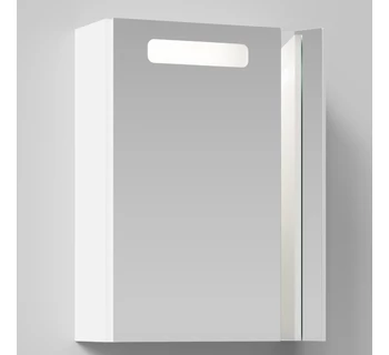 Шкаф-зеркало Vod-ok Мальта 60 цвет белый глянец левое