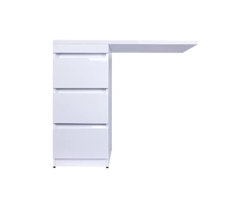 Тумба с раковиной над стиральной машиной Style Line Даллас 100 три ящика цвет белый