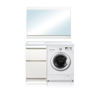 Зеркало Даллас 110 белое