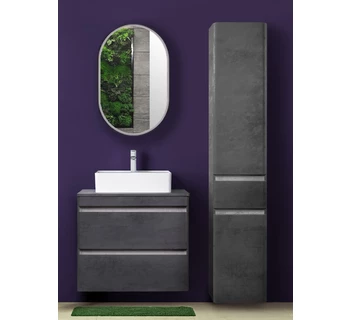 Шкаф-зеркало Style Line Каре Арка 60*90 с подсветкой сенсорное