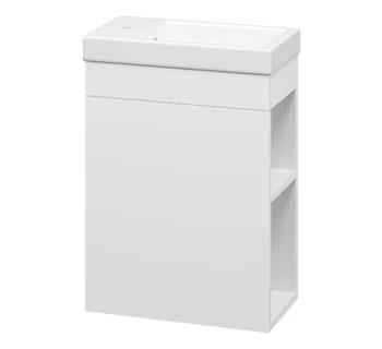 Тумба с раковиной Misty Лира 40 подвесная