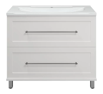 Тумба с раковиной Misty Марта 100 белая
