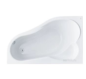Акриловая ванна Santek Ибица XL 160х100 левая 1WH112036