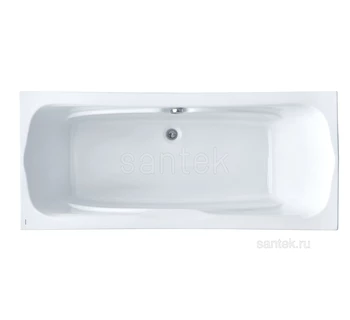 Акриловая ванна Santek Корсика 180х80 без гидромассажа 1WH111981