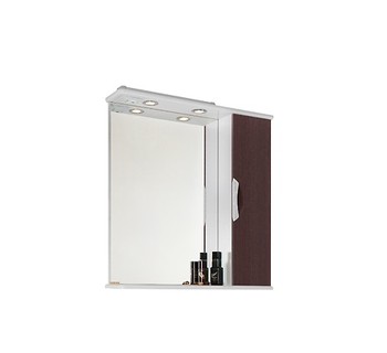 Шкаф-зеркало Vod-ok Лира 85 R венге