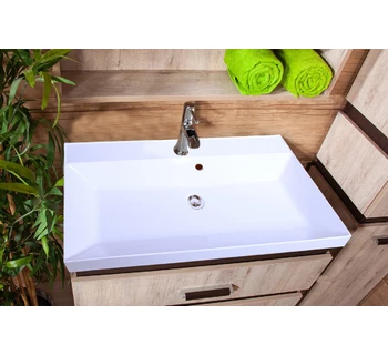 Тумба с раковиной Бриклаер Техас 100 цвет дуб кантри