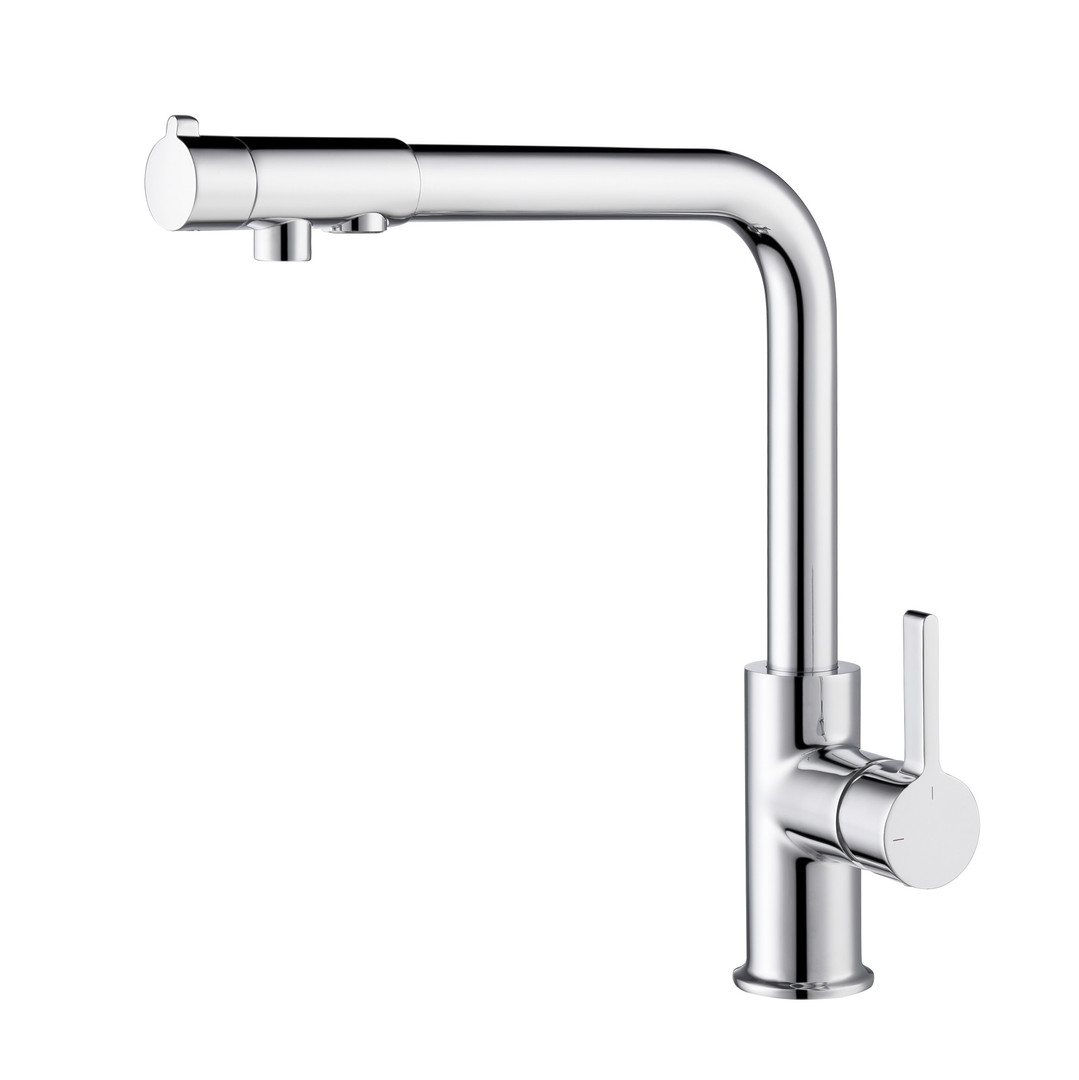 Смеситель для кухонной мойки Timo Hette 1026/00F chrome
