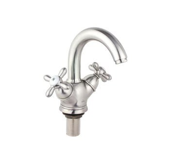 Смеситель для раковины Timo Ritz 0141FN silver