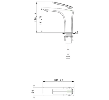 Смеситель для раковины Timo Helmi 4061/00-16F chrome/white