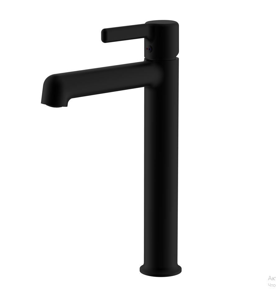 Смеситель для раковины VODA Column Black CLM25B