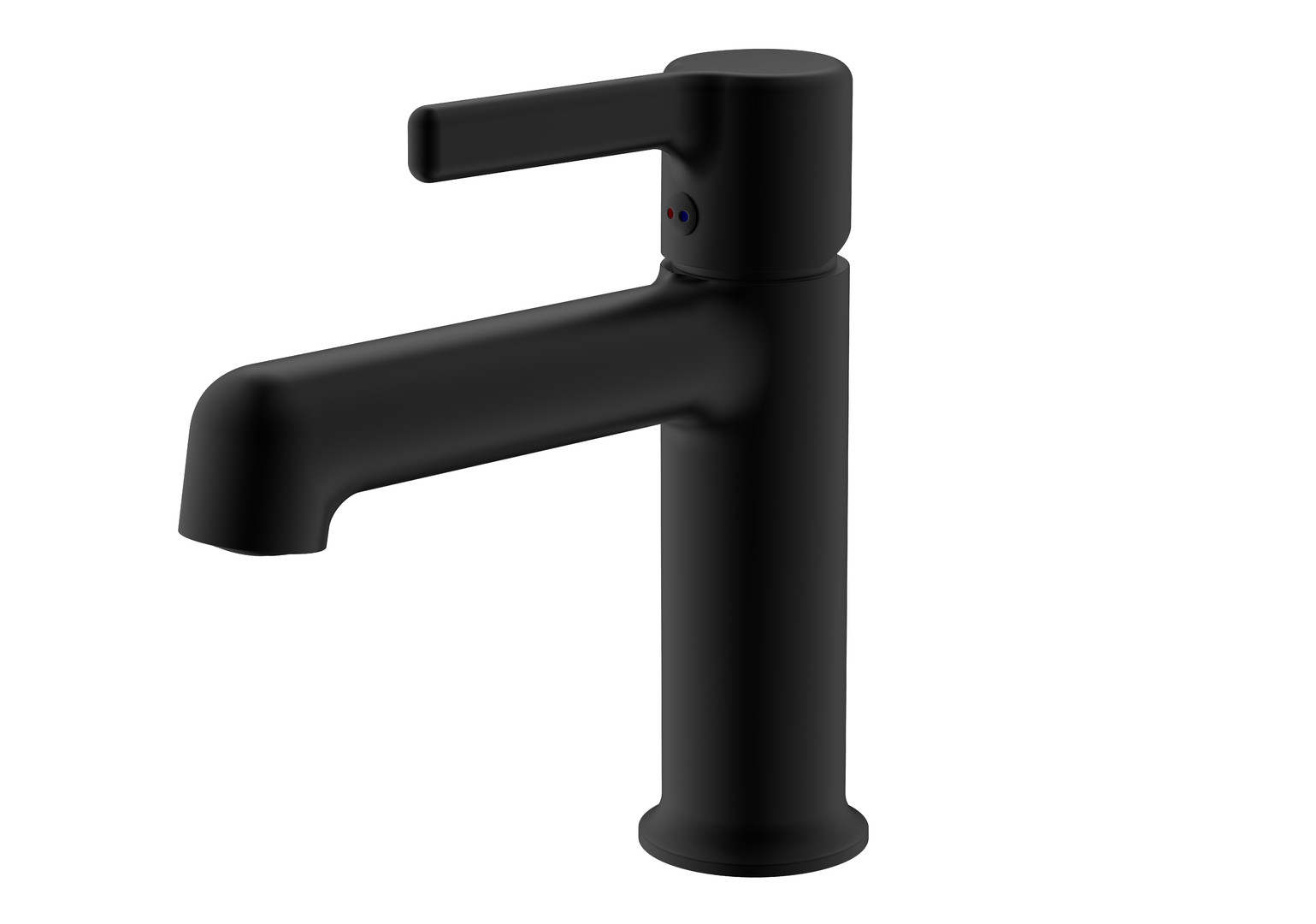 Смеситель для раковины VODA Column Black CLM26MB