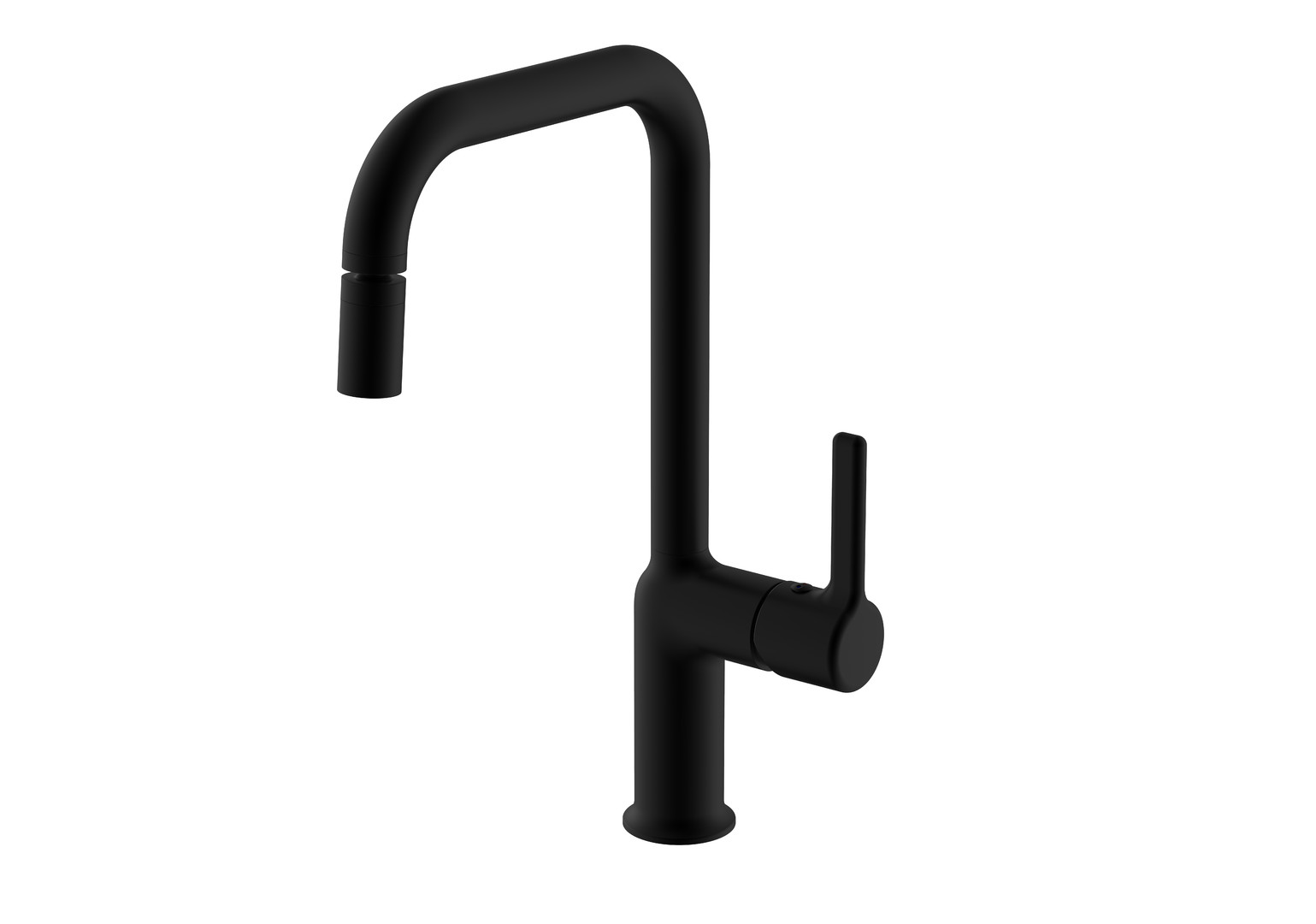 Смеситель для кухни VODA Column Black CLM519B