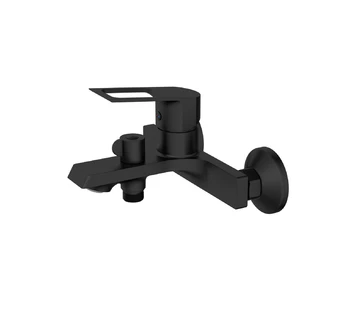 Смеситель для ванны VODA Surf Black без аксессуаров SF54B