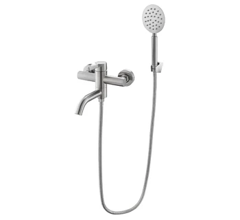 Смеситель для ванны VODA Vessel с аксессуарами VSL54