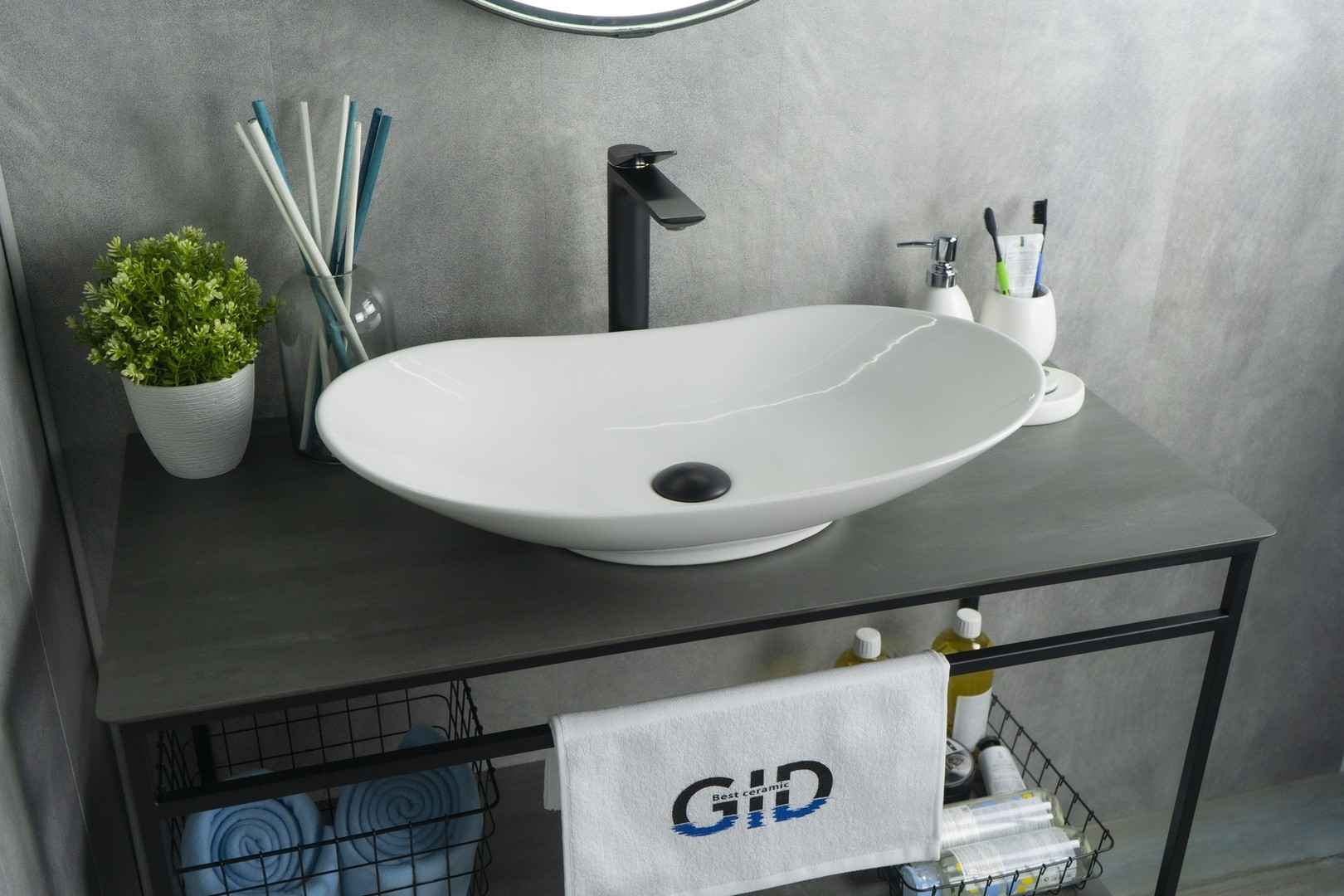 Раковина накладная Gid N9811