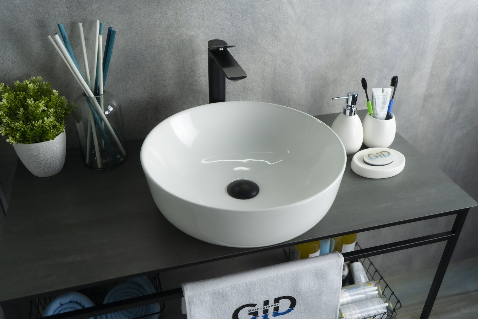 Раковина накладная Gid D1315