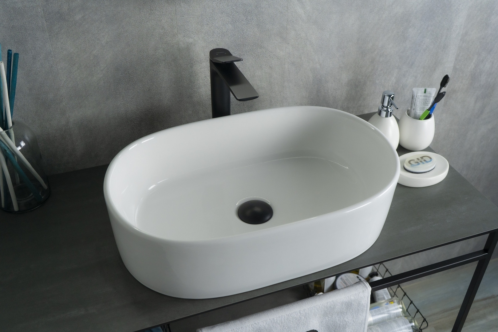 Раковина накладная Gid N9025
