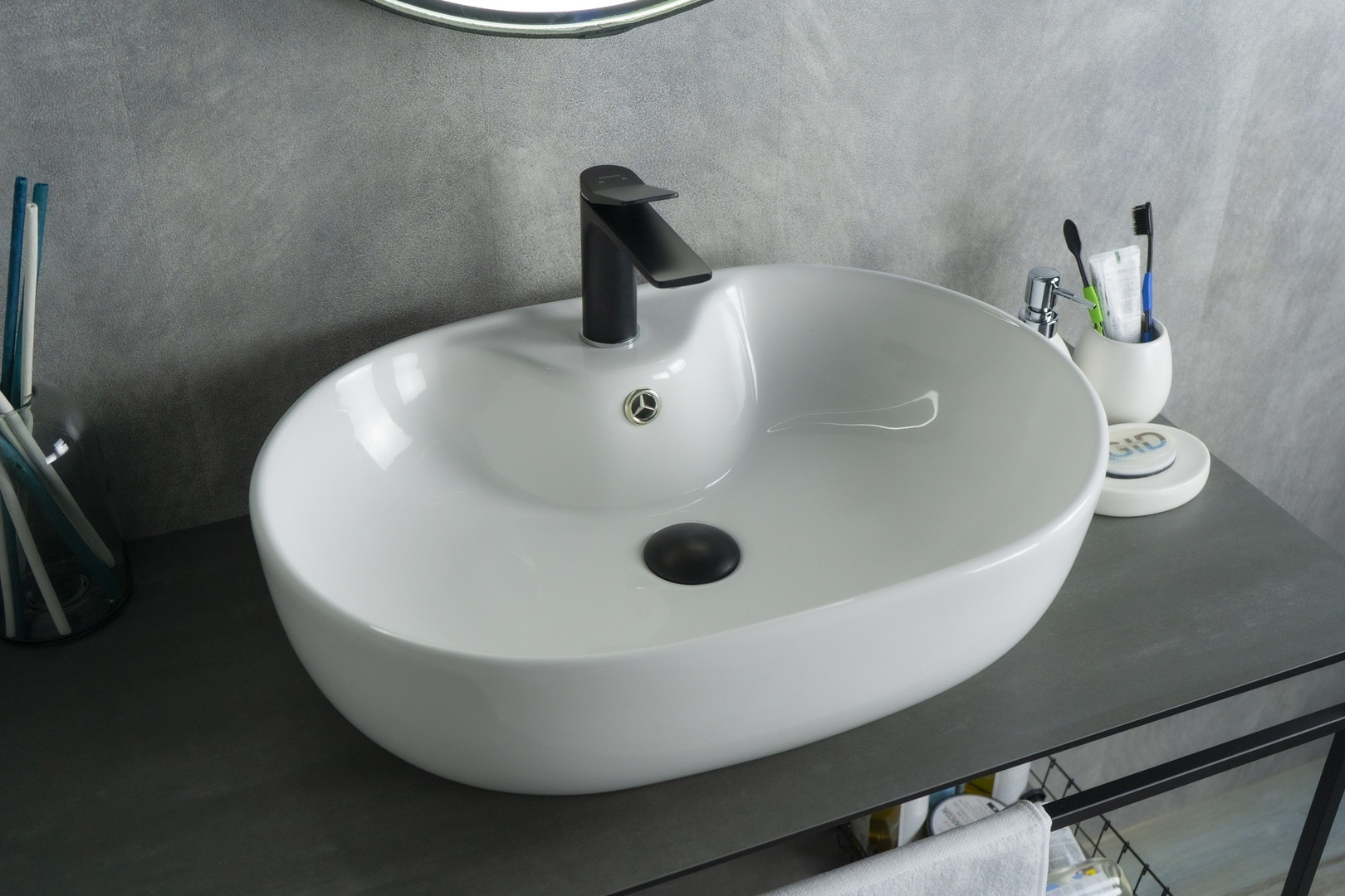 Раковина накладная Gid N9163