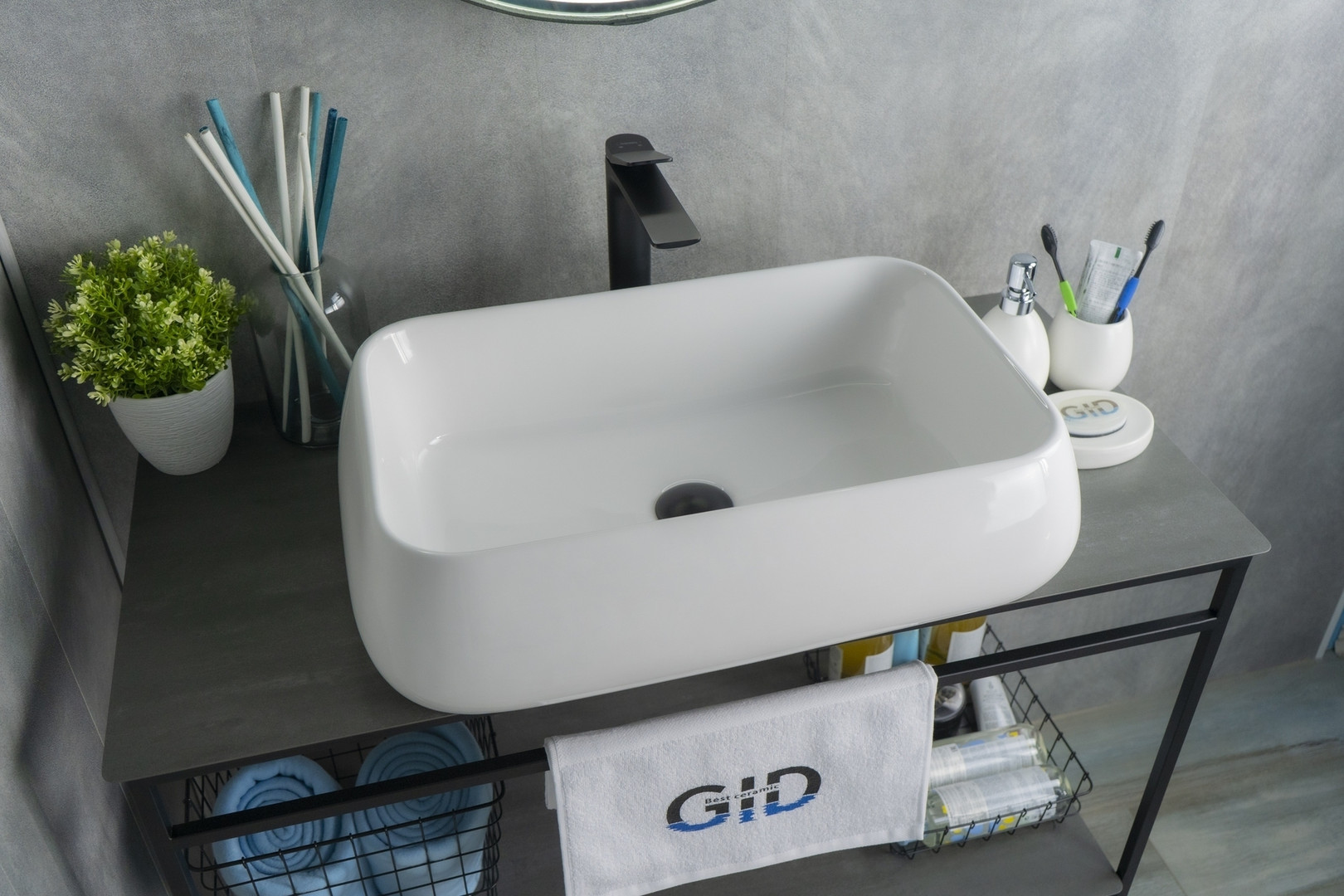 Раковина накладная Gid N9239