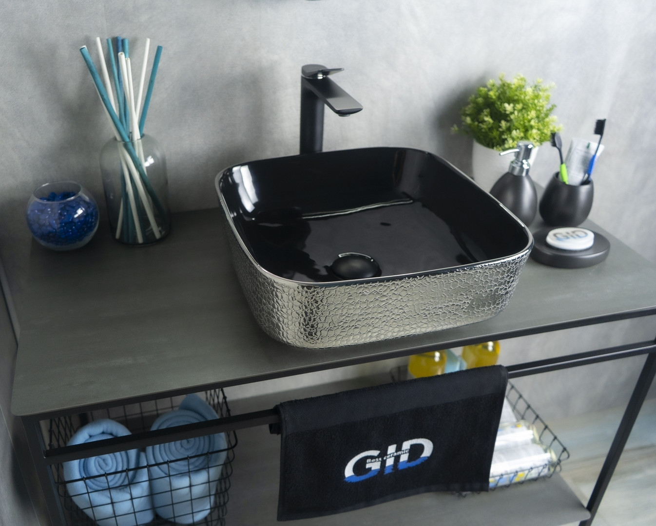 Раковина накладная Gid D1303h020