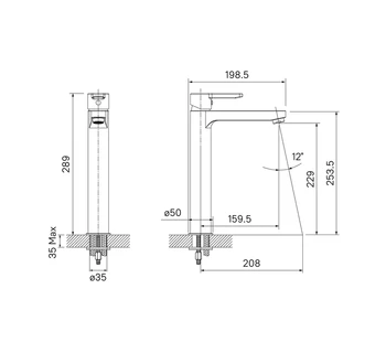 Смеситель для раковины IDDIS Sena SENSB01i01
