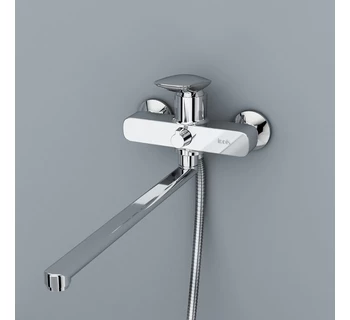 Смеситель для ванны с длинным изливом IDDIS Stone STOSB00i10WA