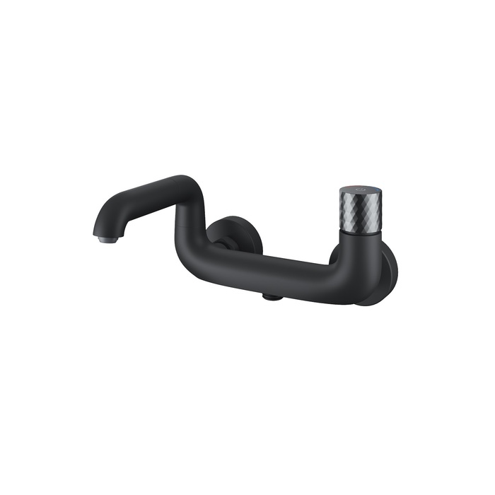 Смеситель для ванны IDDIS Twist TWIBLBTi02WA с управлением Push Control