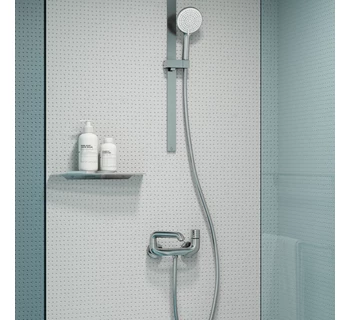 Смеситель для ванны IDDIS Twist TWISBBTi02WA с управлением Push Control