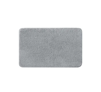 Коврик для ванной комнаты IDDIS BSQS02Mi12 50x80 микрофибра цвет серый