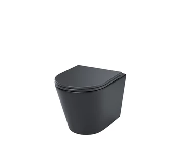Унитаз подвесной черный матовый IDDIS Calipso CALR3BMi25