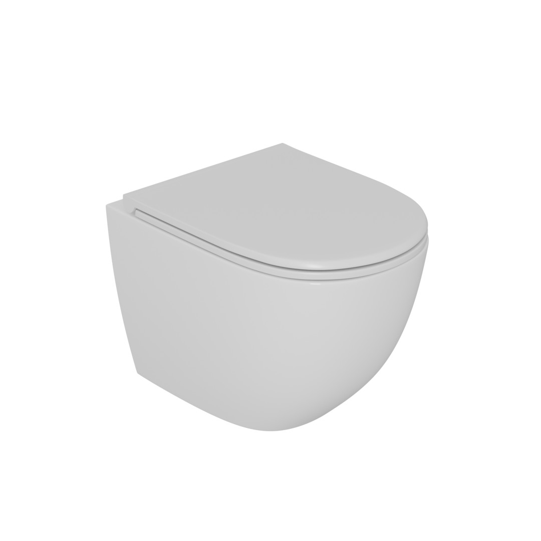 Унитаз подвесной безободковый D&K Matrix DT1396016