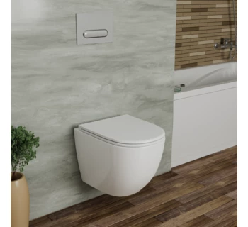 Унитаз подвесной безободковый D&K Matrix DT1396016