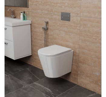 Унитаз подвесной безободковый D&K Venice DT1026016