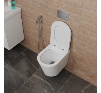 Унитаз подвесной безободковый D&K Venice DT1026016