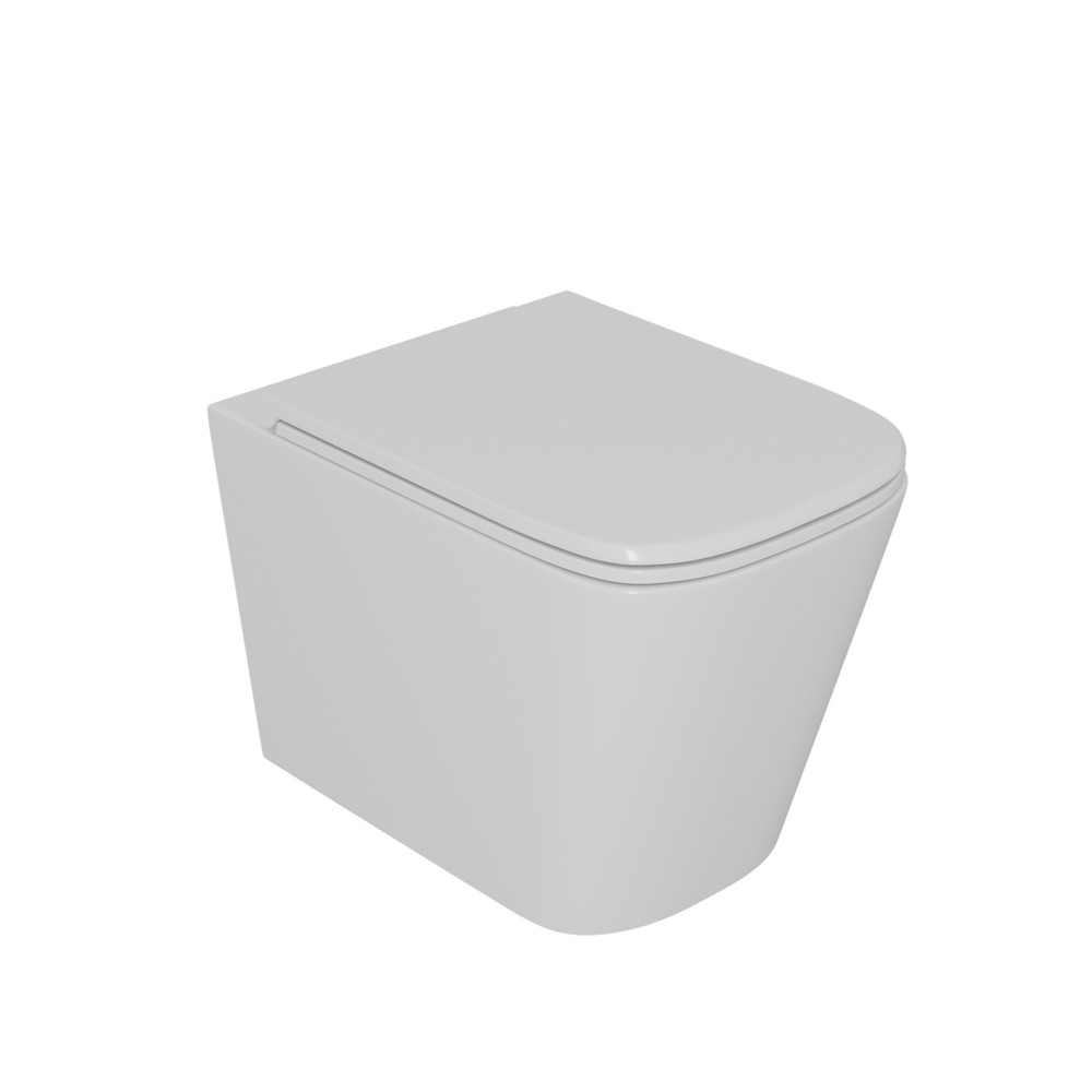 Унитаз подвесной безободковый D&K Quadro DT1516016