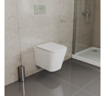 Унитаз подвесной безободковый D&K Quadro DT1516016