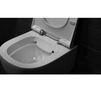 Унитаз подвесной Pestan Fluenta Rimless 40006661 безободковый с ультратонкой крышкой Soft-Close