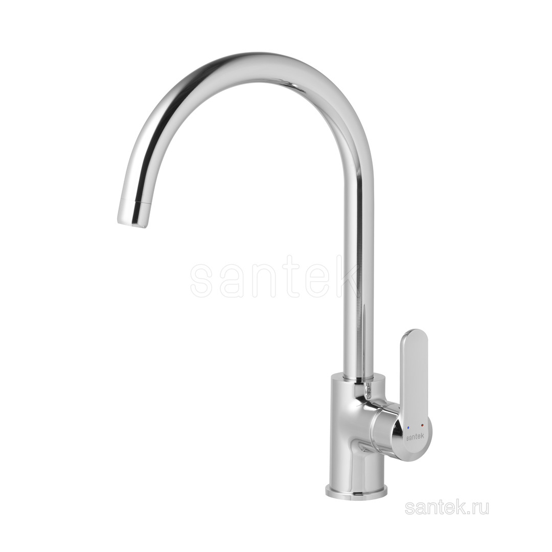 Смеситель Santek Линдос кухонный WH5A41008C001